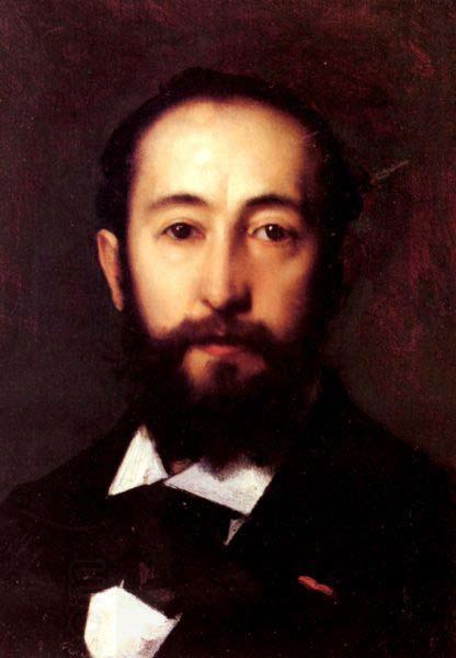 Jean-Jacques Henner Portrait d homme China oil painting art